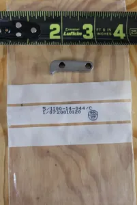 IAI Gulfstream Seat Armrest Tongue P/N 5/1100-14-044 Tongue